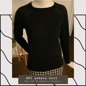 A.P.C. Silk blended Knit with shoulder detail